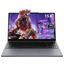 Ordinateur Portable 15,6 Pouces 16 Go RAM 512 Go SSD Windows 11 Pro IPS FHD Neuf