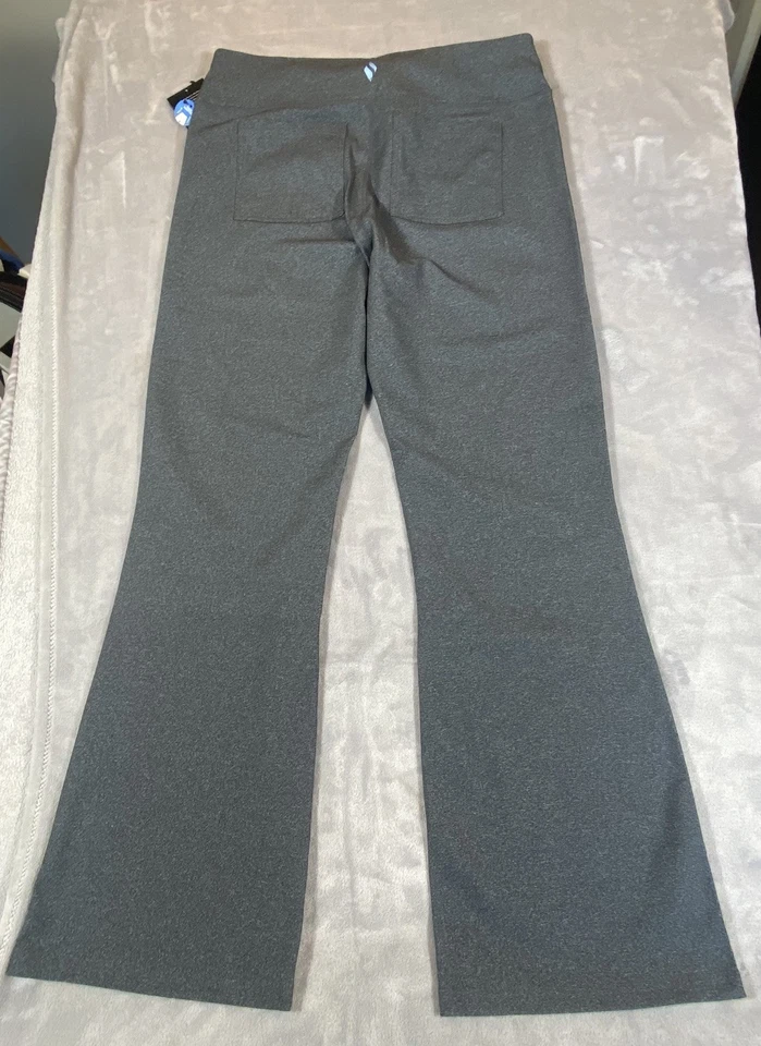 Pantalones de pierna ancha Skechers 2XL elásticos originales Go Walk tiro alto entrenamiento flexible nuevos con etiquetas Foto 4 de 4