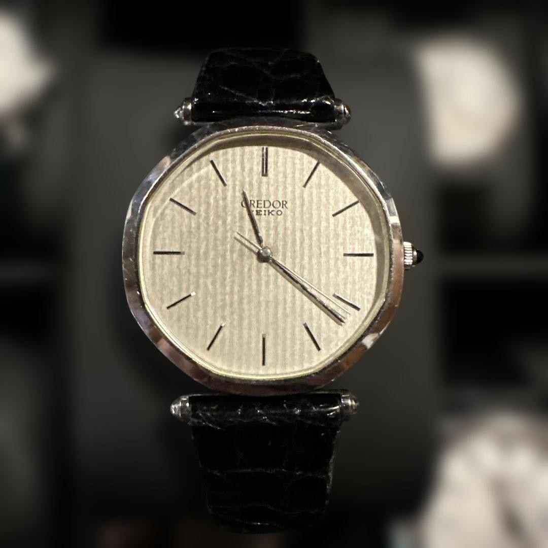 SEIKO CREDOR クォーツ腕時計 18KT SEIKO CREDOR Quartz Watch 6030 5100 903From Japan - Gem
