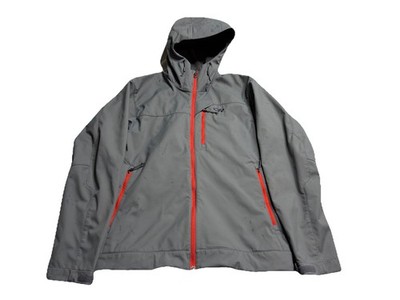 Outdoor Research OR Transfer Hoodie Softshell Jacket Mens Large Gray Hike Ski