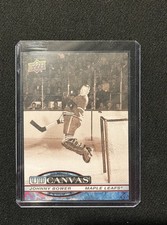 Upper Deck Extended Series 2025-26 UD Canvas Legends Johnny Bower #C-403