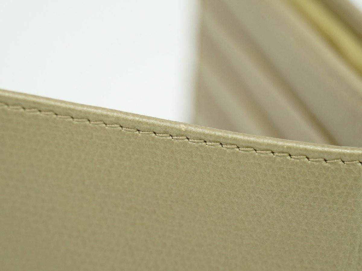 CHANEL Coco Mark Coco Button Two Fold Wallet Comp… - image 7