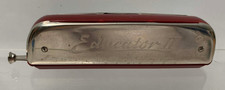 Hohner Educator 1 Harmonica Made in Germany Musical Instrument C . A6 
