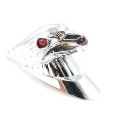 SCHUTZBLECH FIGUR ADLER verchromt für DIV RETRO ROLLER CRUISER ZNEN BENZHOU QT-E