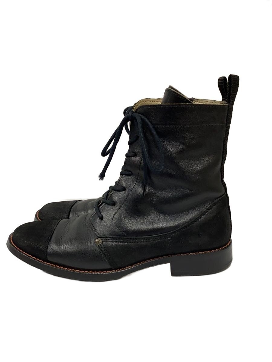 Lace-Up Boots/Black/Leather 3462