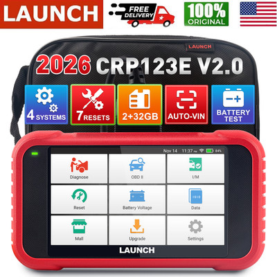 LAUNCH CRP123E V2.0 Car OBD2 Scanner Code Reader Check Engine ABS DiagnosticTool