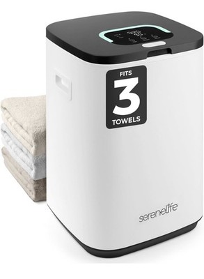 Serenelife Towel Warmer Bucket - 23L Capacity Hot Towel Warmer (Black)