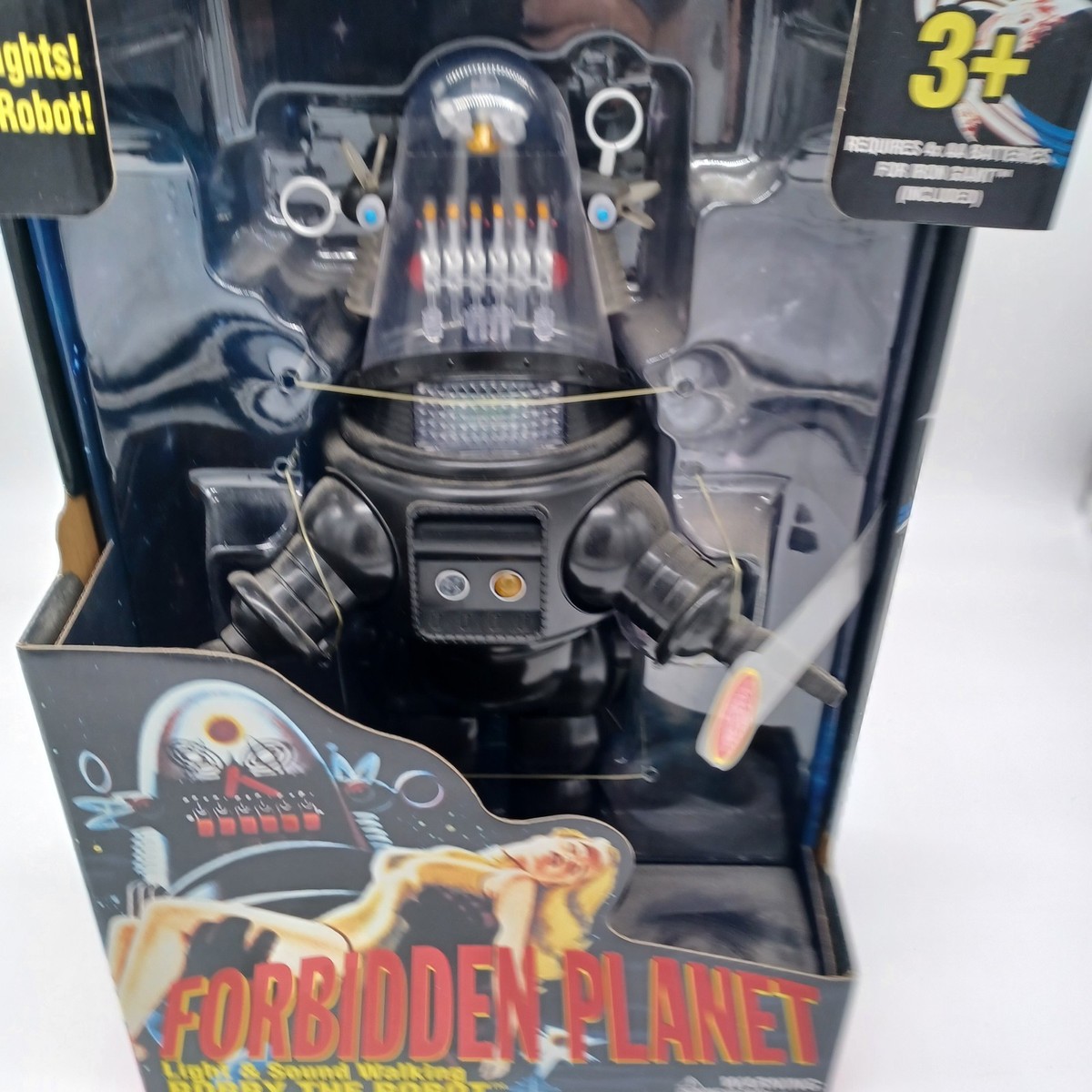 Forbidden Planet Robby The Robot Figure with Light & Walking Sound