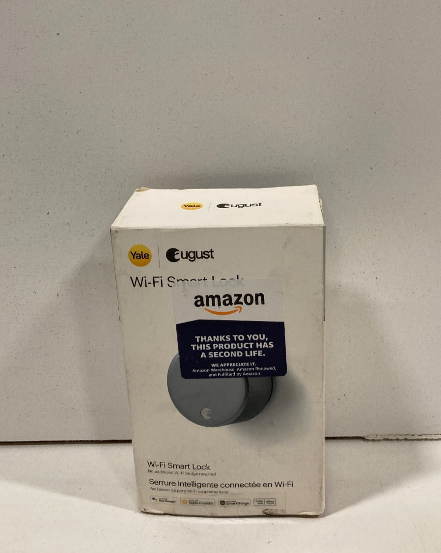 August Wi-Fi Smart Lock (4th Gen) - Silver