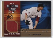 2010 Topps Update All-Star Stitches Relics Gold 2/50 Jon Lester #AS-JL b5f
