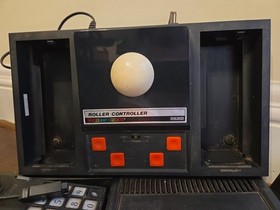 Colecovision Console Bundle Rollerball Lot With 8 Games 100% TESTED WORKING