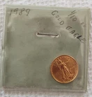 1989 - 1/10 Oz American Eagle Gold Bullion Coin