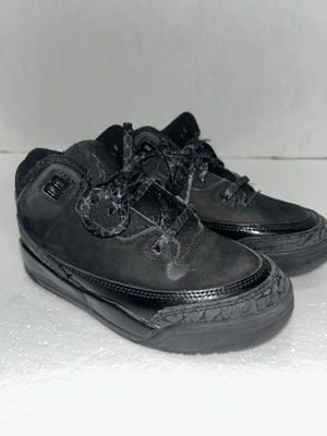 #ad Size 11c Air Jordan 3 Retro Black Cat Children’s Size $25.00