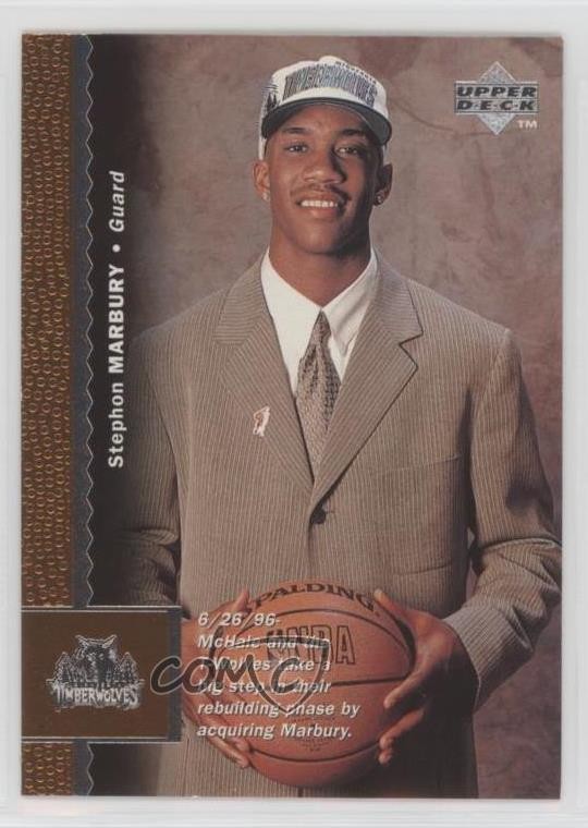 1996-97 Upper Deck Stephon Marbury #74 0uf1