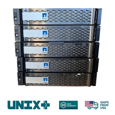 NetApp FAS2720A HA 2U Filer 12x 3.5'' Bays 6x 10GbE ONTAP 9 1TB NVMe Flash Cache