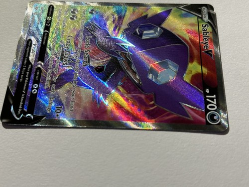 Sableye V 194/202 Sword & Shield NM Ultra Rare Full Art Pokemon Card - Bild 2 von 4