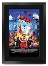 The Lego Movie Excellent Gift Idea Printed Poster Framed Picture for Movie Fans