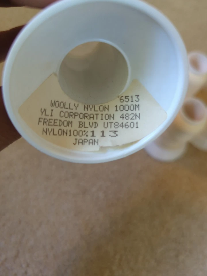 8 Spools of YLI Woolly Nylon Thread 7 Colors, One Bonus Spool - Image 2 of 4