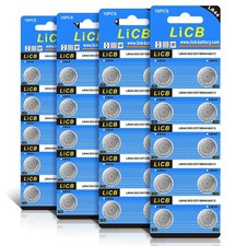 LiCB 40 Pack LR44 AG13 357 303 SR44 Batteries 1.5V 10 Count Pack of 4