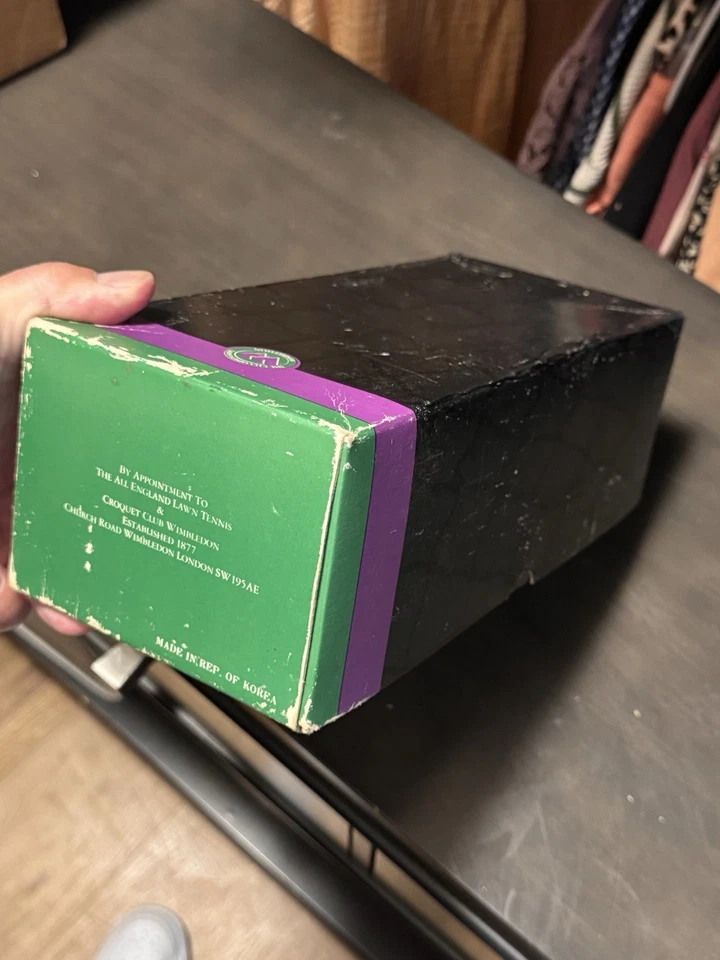 1986 Nike “ Mac Attack “ John McEnroe Wimbledon Size 4.5 Men’s ~ New w/ BOX $225 - Image 3 of 4