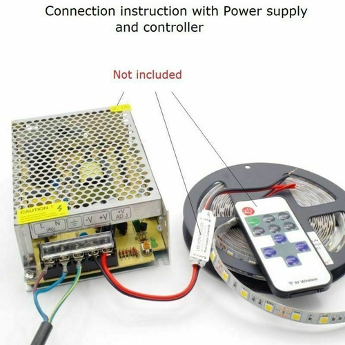 DC 12V Netzteil LED 15-600W Trafo Schaltnetzteil Adapter led driver Streifen. - Bild 10 von 90
