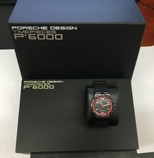 New Original Porsche Flat Six P'6000 Analog Watch For Men