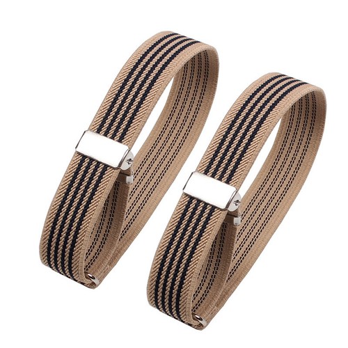 2 x Camicia Uomo PORTAMANICHE Bracciali Uomo Maniche Braccialetti Elasticizzati Moda - Foto 4 di 18