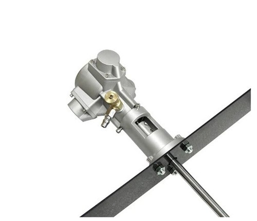 50 gallon Pneumatic Mixer Horizontal Plate Rung Dope Tank Barrel Aluminum j - Picture 3 of 5