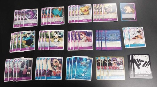 TOURNAMENT READY TO PLAY ONE PIECE STARTER DECK CARD GAME ENGLISH LUFFY ZORO - Picture 51 of 175