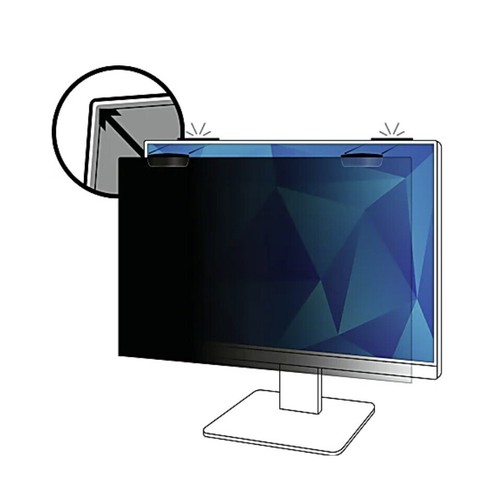 3M Privacy Filter Screen - Reduces Blue Ligjt - For Monitors 20” Widescreens - Picture 8 of 11