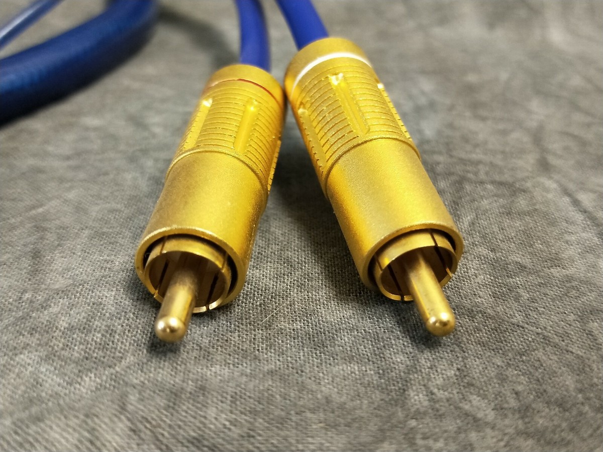 美品ortofon★7N Copper Twin Core Cable ORTOFON 7-NINES PURE COPPER Audio Digital Cable BNC 1.0m