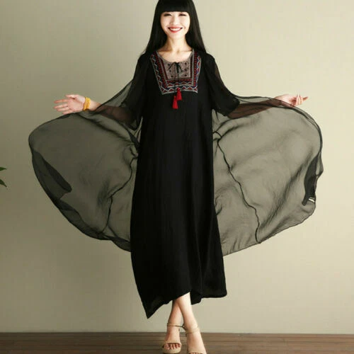 Linen Beach Dresses for Women