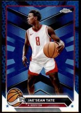 2023-24 Topps Chrome #145 Jae'Sean Tate Blue Basketball Refractors
