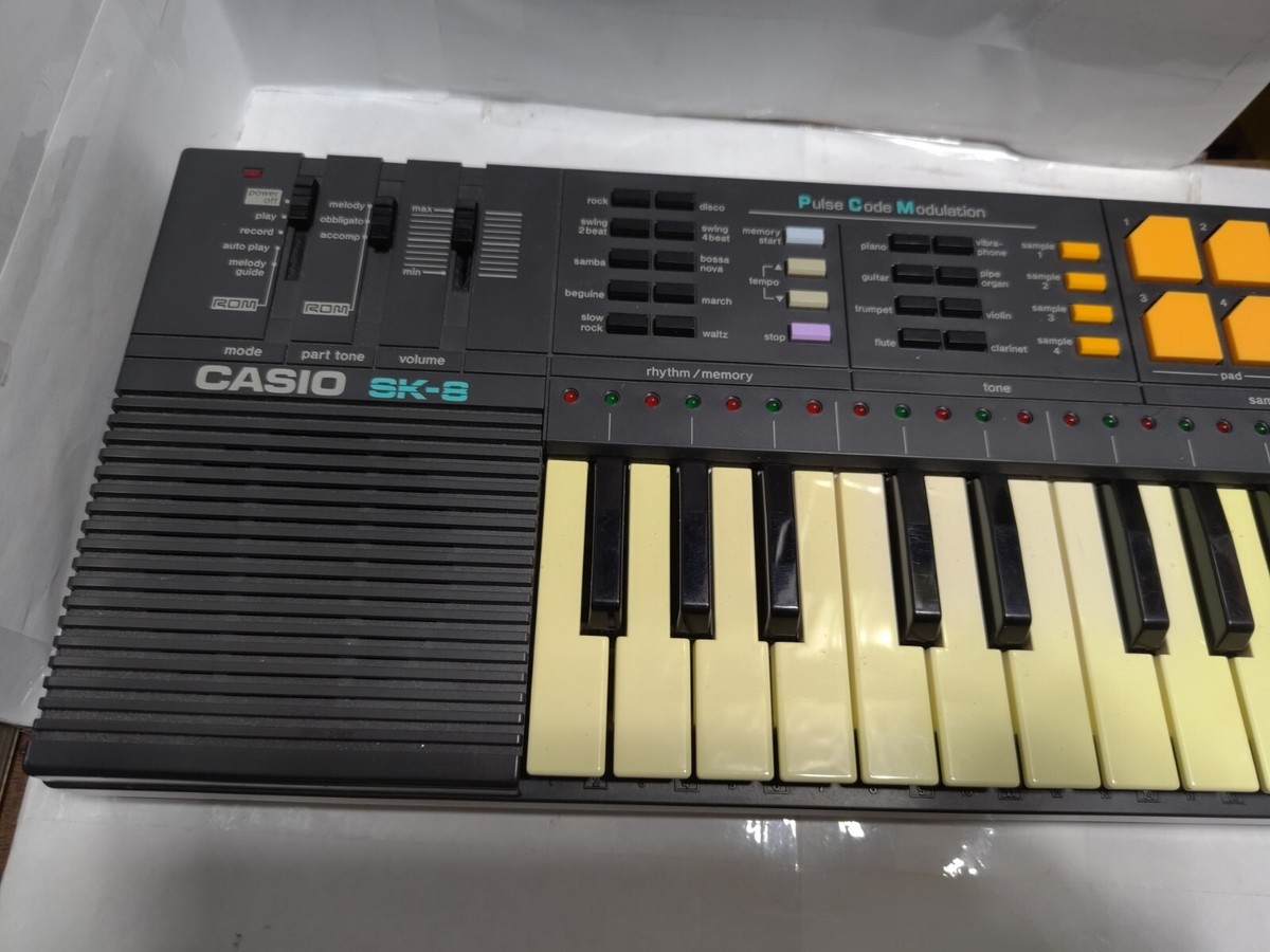 鍵盤楽器 CASIO SK-8 Casio SK-8 Sampling Keyboard Lo-fi - Etsy