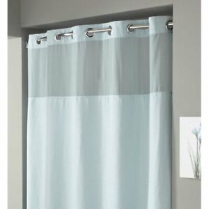 New Hookless Fabric Shower Curtain, 71 X 86 Shower Curtain
