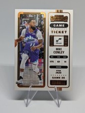 Mike Conley 2022-23 Panini Contenders Game Ticket Bronze SP #46 Jazz