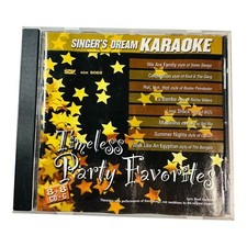 Singers Dream Karaoke Timeless Party Favorites CD G Disc 8 Song Collection