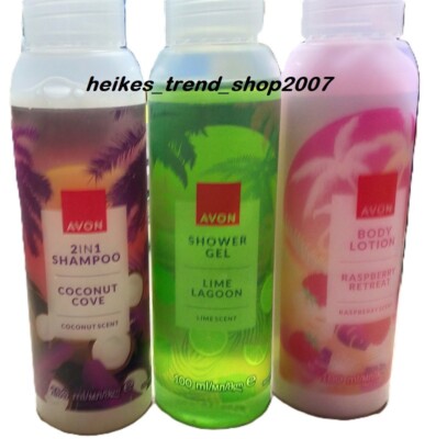 Avon  Duschgel & 2-in-1  Shampoo & Körperlotion zur Wahl Neu
