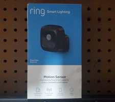 Ring Smart Lighting - Motion Sensor in Black - Battery Powered Outdoor Security