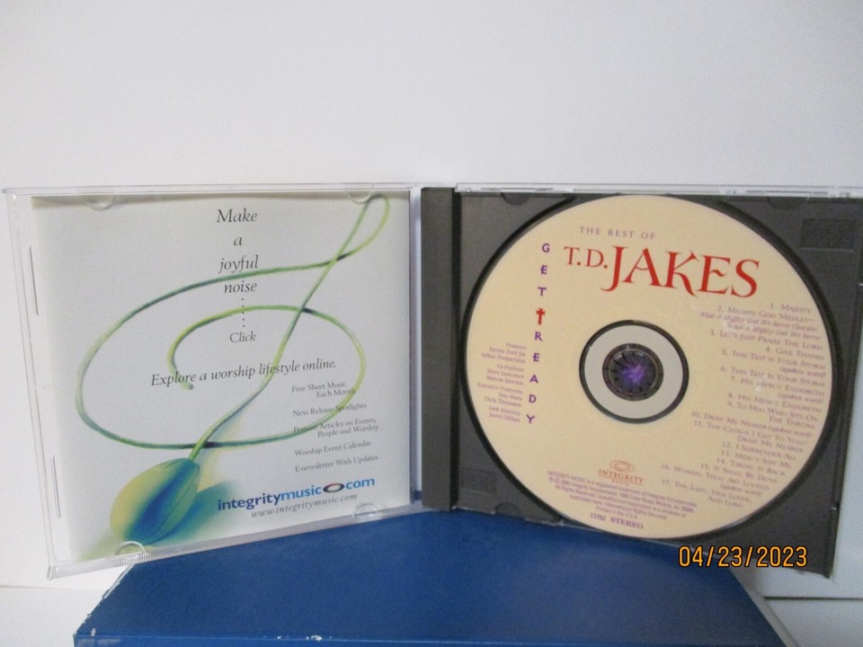 The Best Of T.D. Jakes - CD - MINT condition - 25-1669 | eBay
