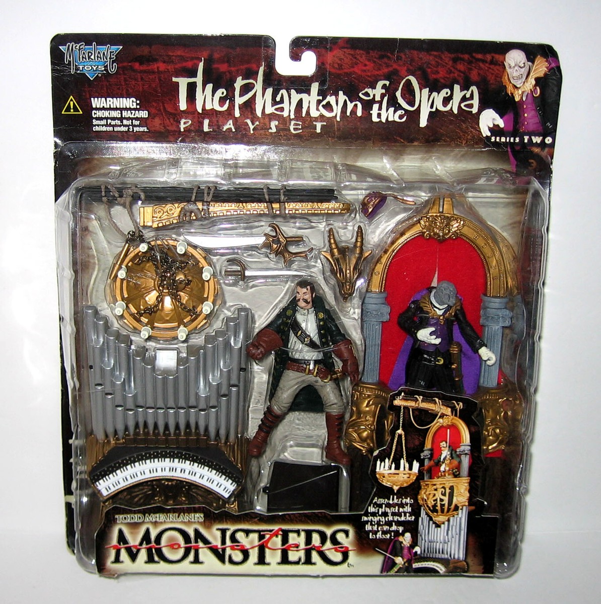 モンスターPLAYSET the Pantom of Opera MCFARLANE TOYS MONSTERS SERIES 2 PHANTOM OF THE OPERA