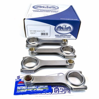 EAGLE 1990-2005 MAZDA MIATA MX5 MX-5 1.6L 1.8L B6 BP FORGED H-BEAM RODS ROD SET
