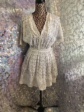 Love Shack Fancy Calm Waters Newton Minidress Sz Large AUTHENTIC NWT