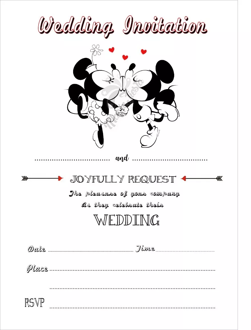 Wedding sale invitations blank