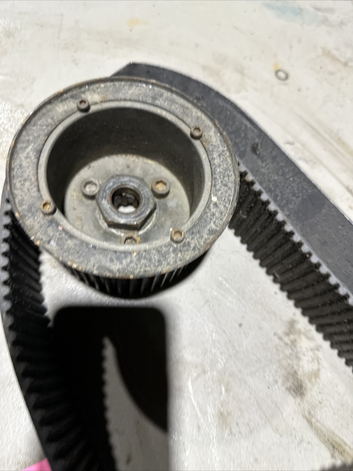 Harley Chopper Shovelhead 3” Wide Belt Drive Open Primary Clutch Bdl 4