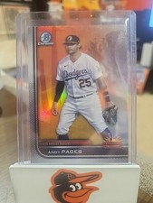 2023 Bowman Chrome - 2022 AFL Fall Stars #AFLS-8 Andy Pages (RC)