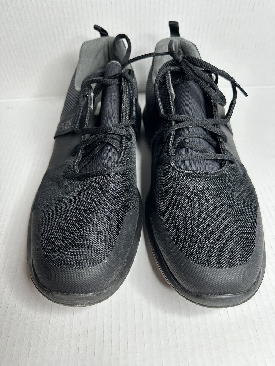 FootJoy Flex Golf Shoes 2022 - Black 56123 | eBay