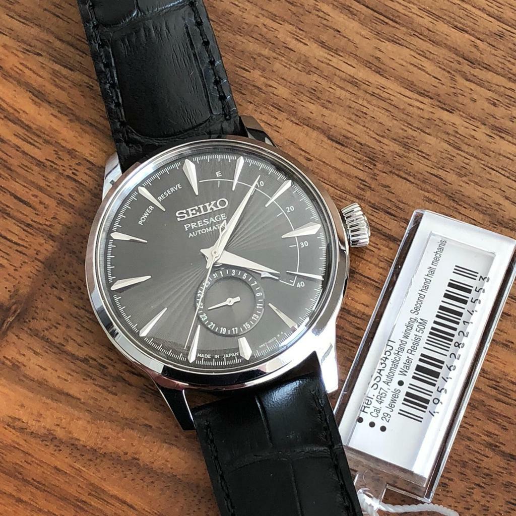 Seiko Presage Men's Black Watch - SSA345J1 for sale online | eBay