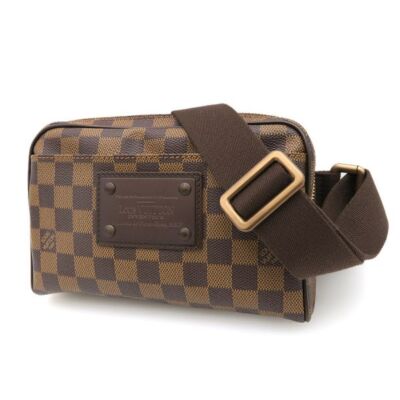 ルイヴィトンLouis Vuitton バム・バッグ・ブルックリンN41101 Louis Vuitton N41101 Damier Bum Bag Brooklyn W20cm x H12cm x D5cm