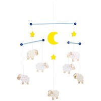 Goki Mobile Schafe, Mond, Sterne 52951 - Goki Dekorationsartikel Mobile 40X38Cm